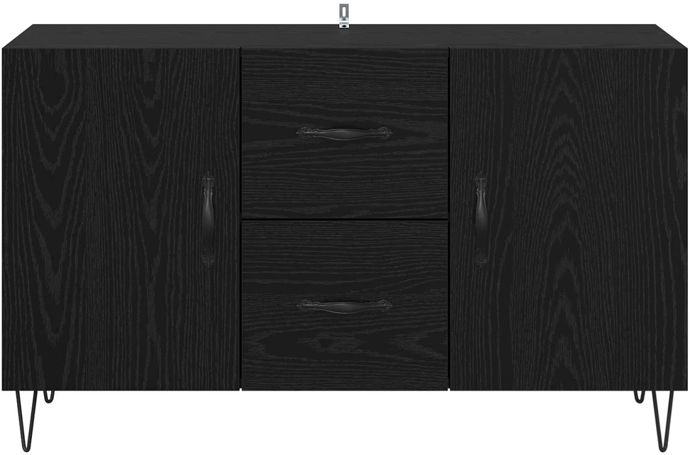 Kabalas Juodas ąžuolas 100 x 36 x 60 cm Apdirbta mediena