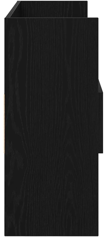 Kabalas Juodas ąžuolas 105 x 30 x 70 cm Apdirbta mediena