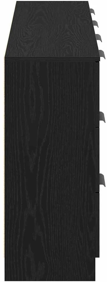 Kabalas Juodas ąžuolas 120 x 30 x 70 cm Apdirbta mediena