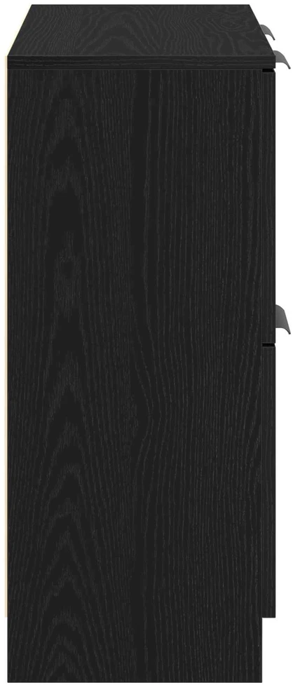 Kabalas Juodas ąžuolas 60 x 30 x 70 cm Apdirbta mediena