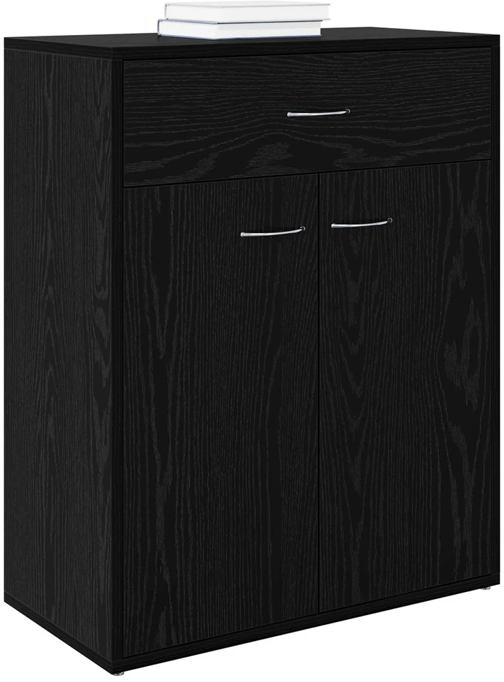Kabalas Juodas ąžuolas 60 x 30 x 75 cm Apdirbta mediena