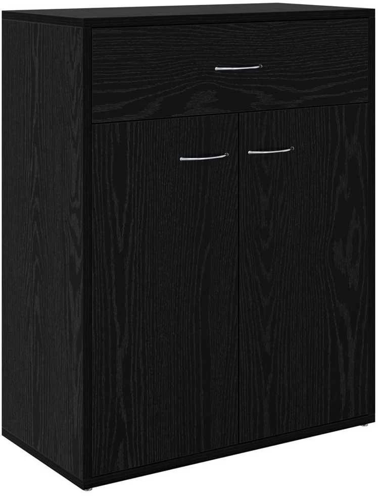 Kabalas Juodas ąžuolas 60 x 30 x 75 cm Apdirbta mediena