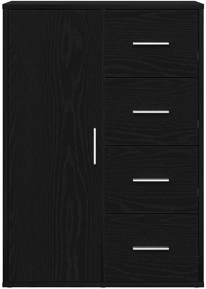 Kabalas Juodas ąžuolas 60 x 31 x 84 cm Apdirbta mediena