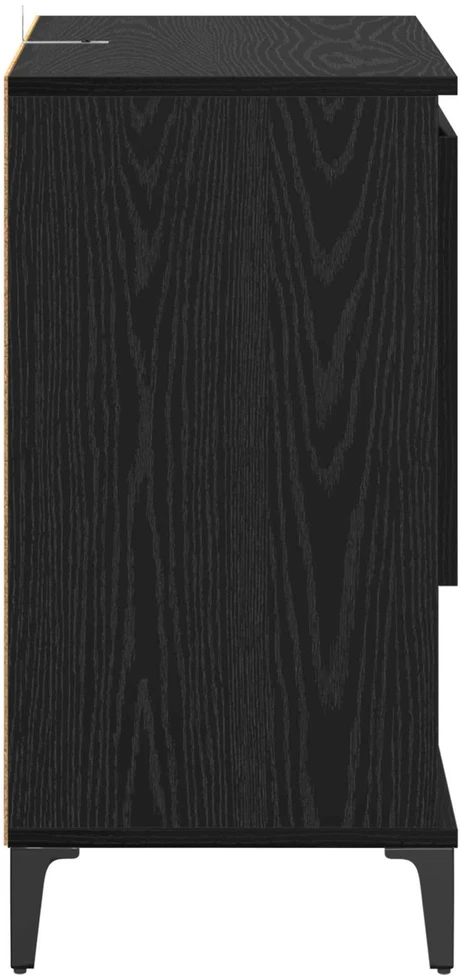 Kabalas Juodas ąžuolas 60 x 35 x 70 cm Apdirbta mediena