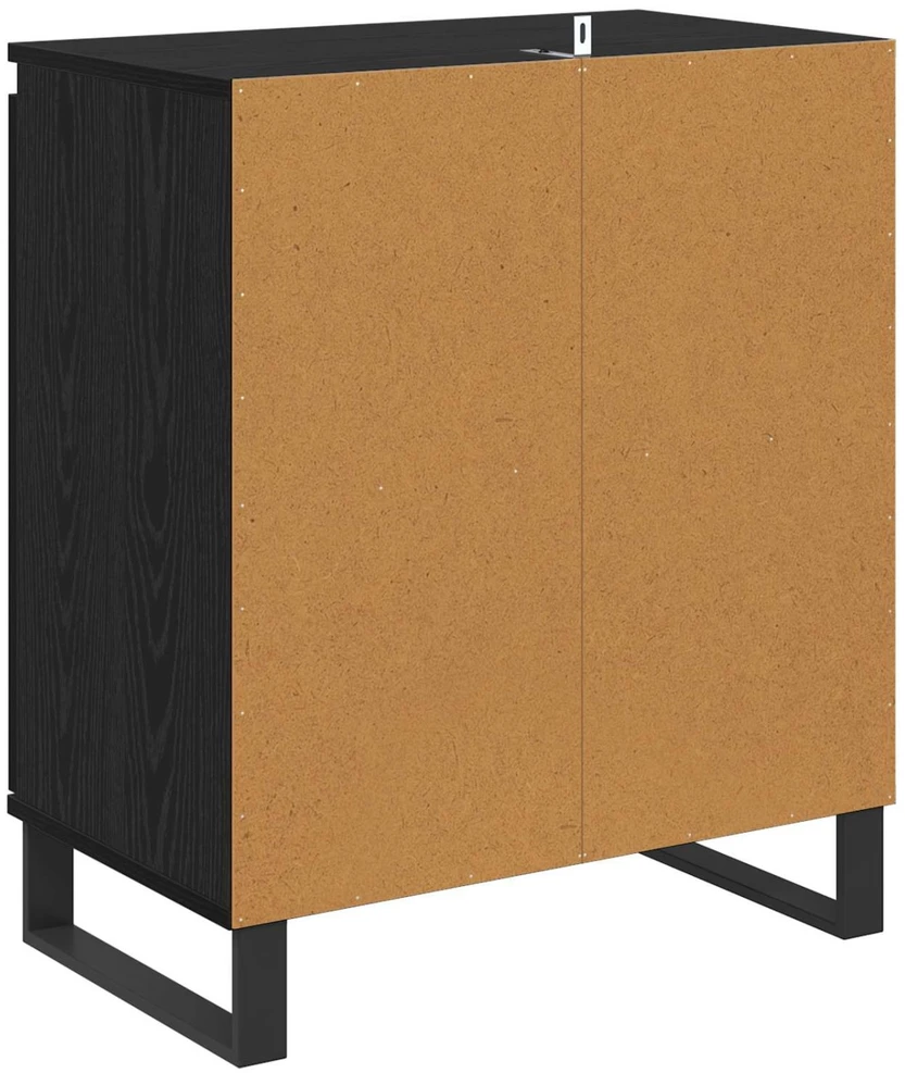 Kabalas Juodas ąžuolas 60 x 35 x 70 cm Apdirbta mediena
