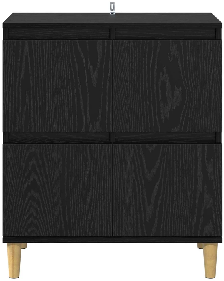 Kabalas Juodas ąžuolas 60 x 35 x 70 cm Apdirbta mediena
