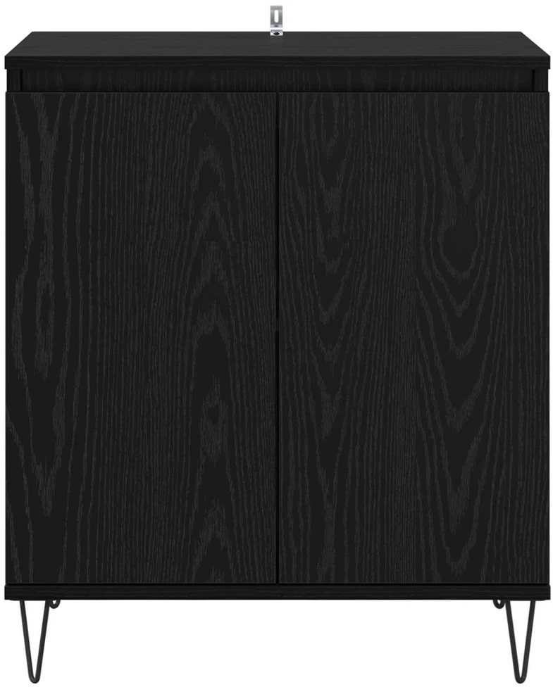Kabalas Juodas ąžuolas 60 x 35 x 70 cm Apdirbta mediena