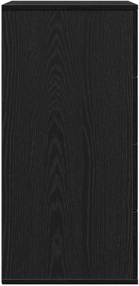 Kabalas Juodas ąžuolas 60 x 39 x 80 cm Apdirbta mediena