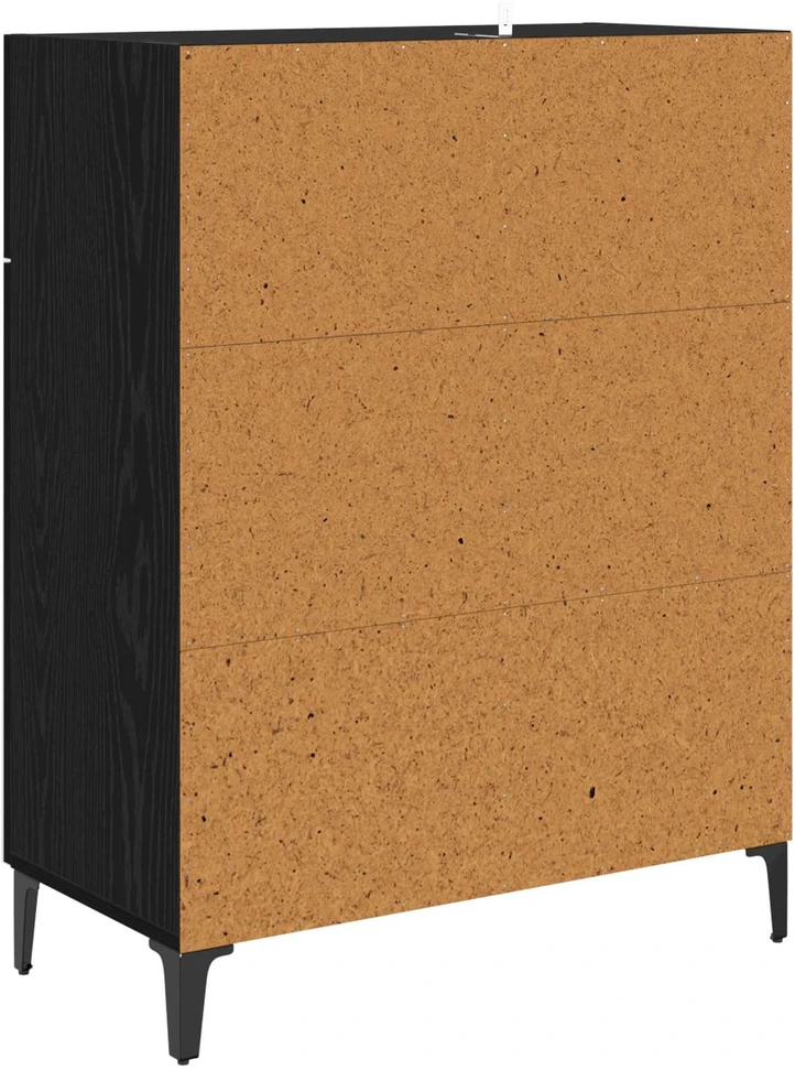 Kabalas Juodas ąžuolas 69,5 x 34 x 90 cm Apdirbta mediena