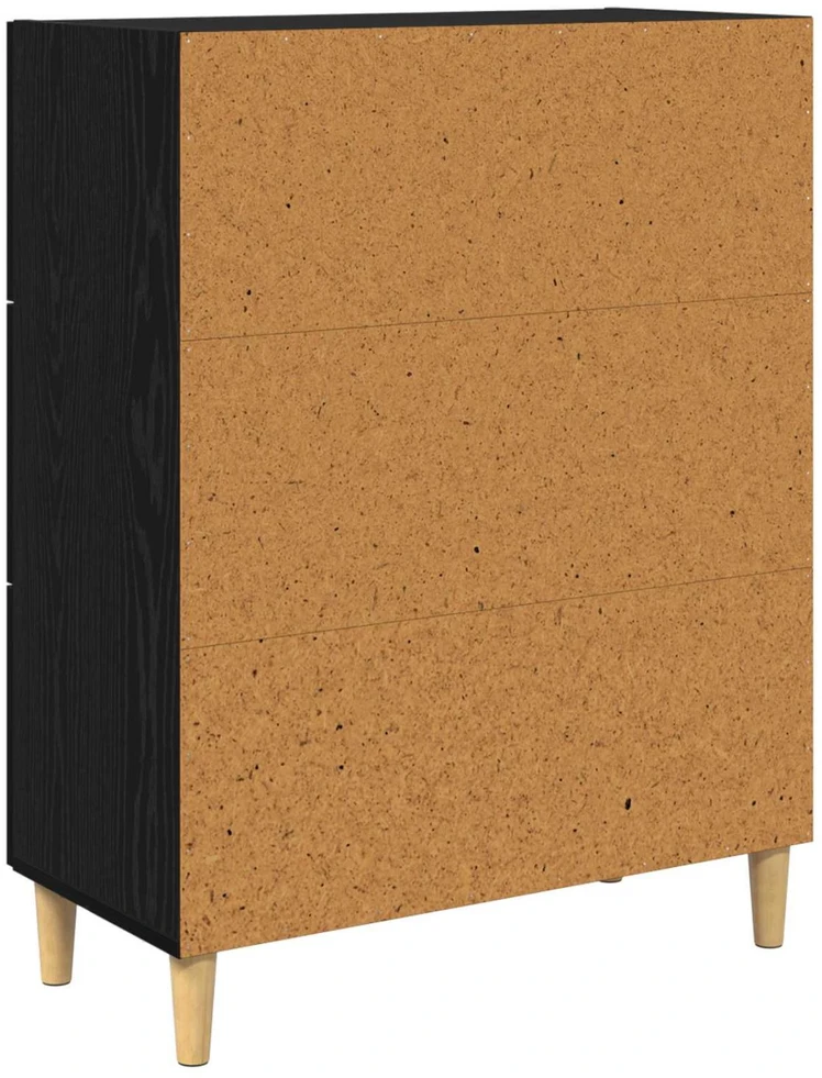 Kabalas Juodas ąžuolas 69,5 x 34 x 90 cm Apdirbta mediena