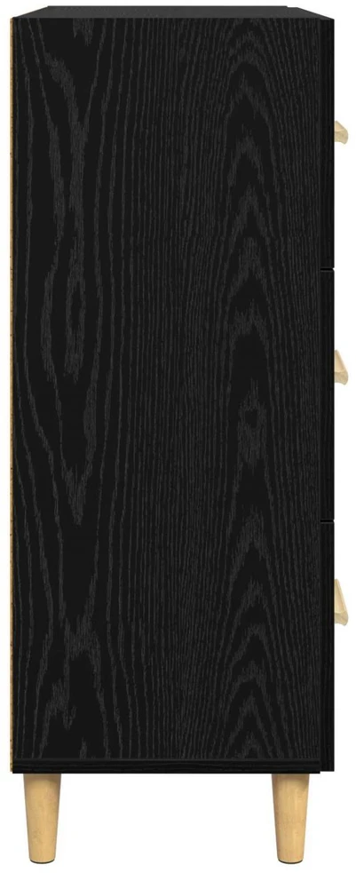 Kabalas Juodas ąžuolas 69,5 x 34 x 90 cm Apdirbta mediena