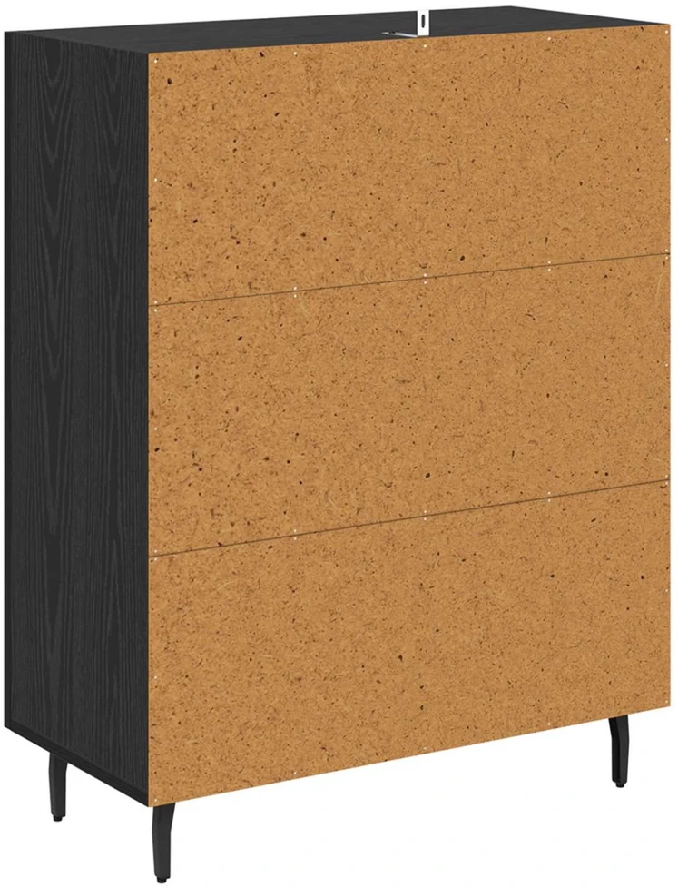 Kabalas Juodas ąžuolas 69,5 x 34 x 90 cm Apdirbta mediena