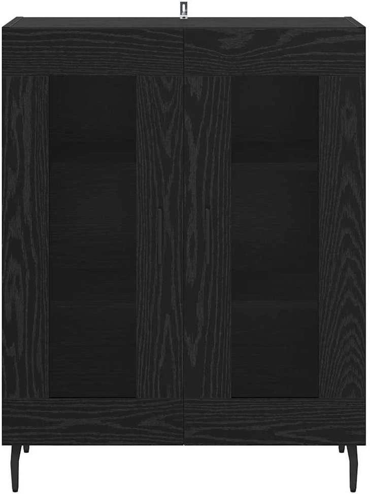 Kabalas Juodas ąžuolas 69,5 x 34 x 90 cm Apdirbta mediena