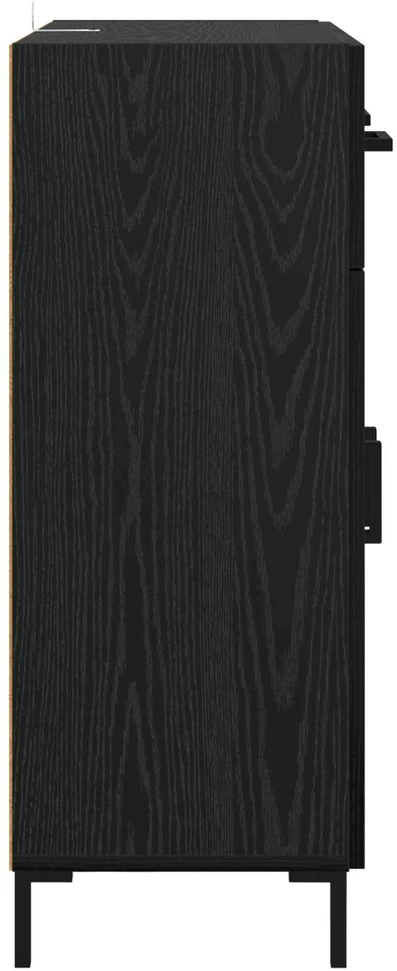 Kabalas Juodas ąžuolas 69,5 x 34 x 90 cm Apdirbta mediena
