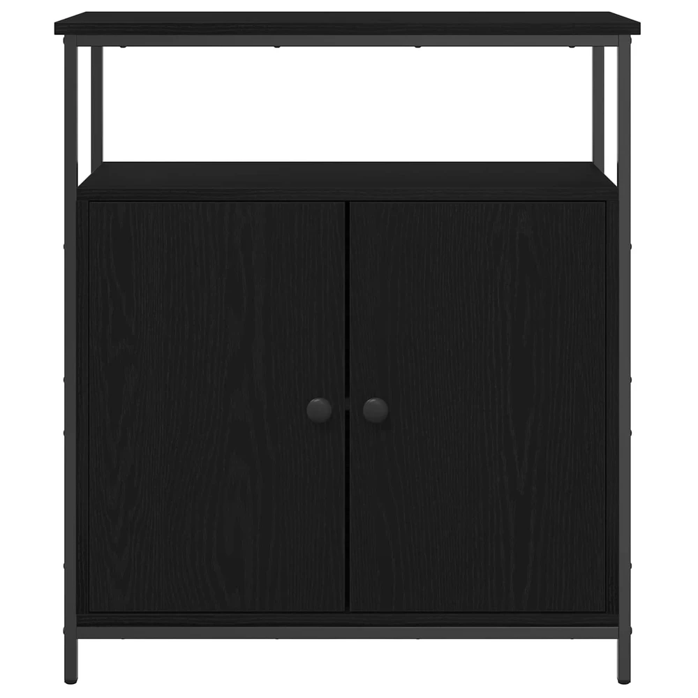 Kabalas Juodas ąžuolas 70 x 30 x 80 cm Apdirbta mediena