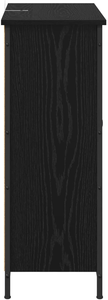 Kabalas Juodas ąžuolas 70 x 30 x 80 cm Apdirbta mediena