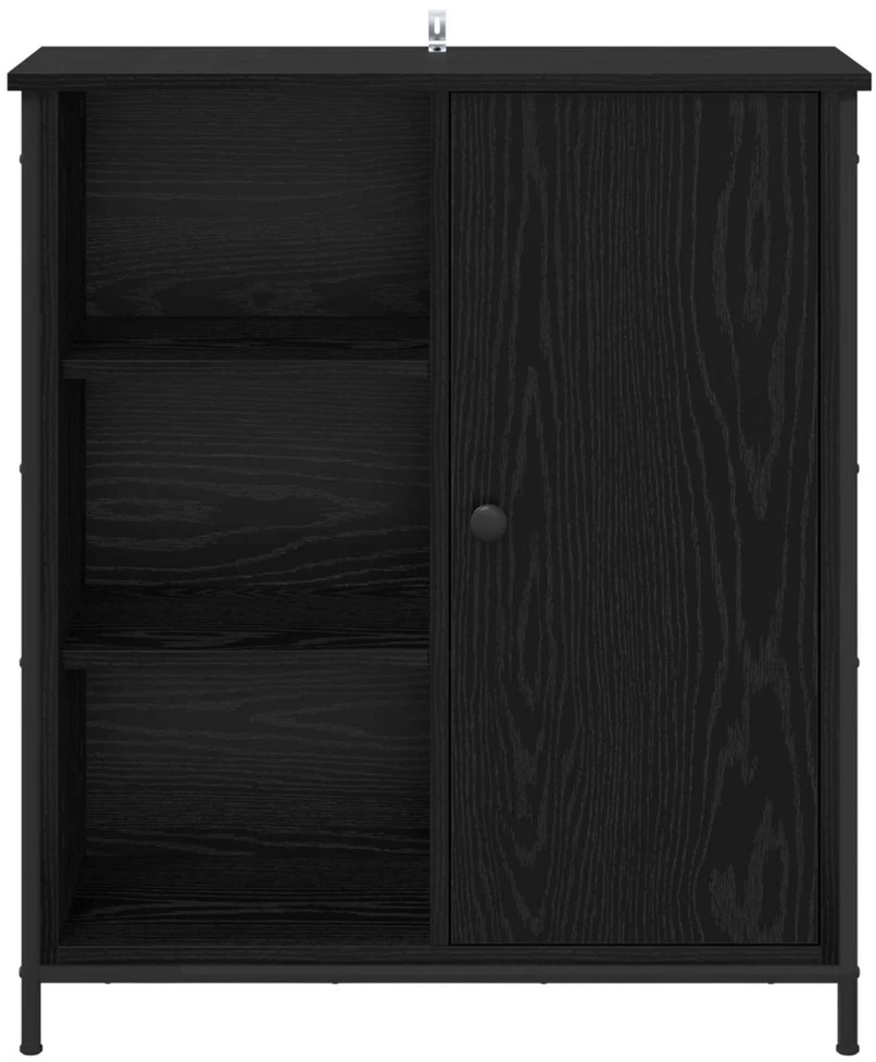 Kabalas Juodas ąžuolas 70 x 30 x 80 cm Apdirbta mediena