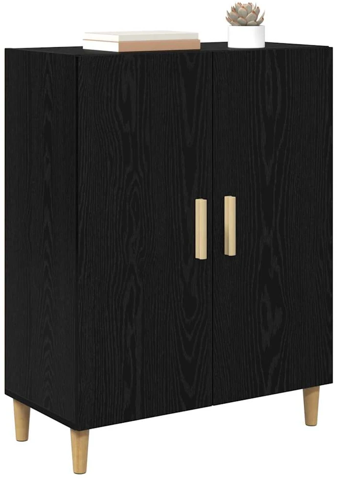 Kabalas Juodas ąžuolas 70 x 34 x 90 cm Apdirbta mediena