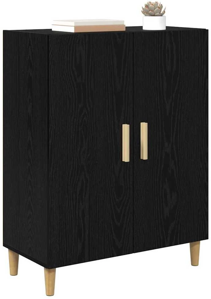 Kabalas Juodas ąžuolas 70 x 34 x 90 cm Apdirbta mediena
