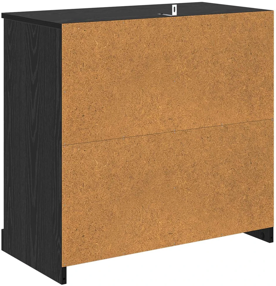 TV staliukas Kabalas 70 x 35,5 x 67,5 cm Juodas ąžuolas Apdirbta mediena