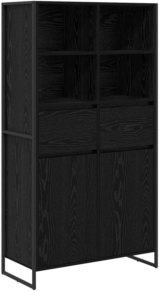 Kabalas Juodas ąžuolas 81 x 36 x 150.5 cm Apdirbta mediena
