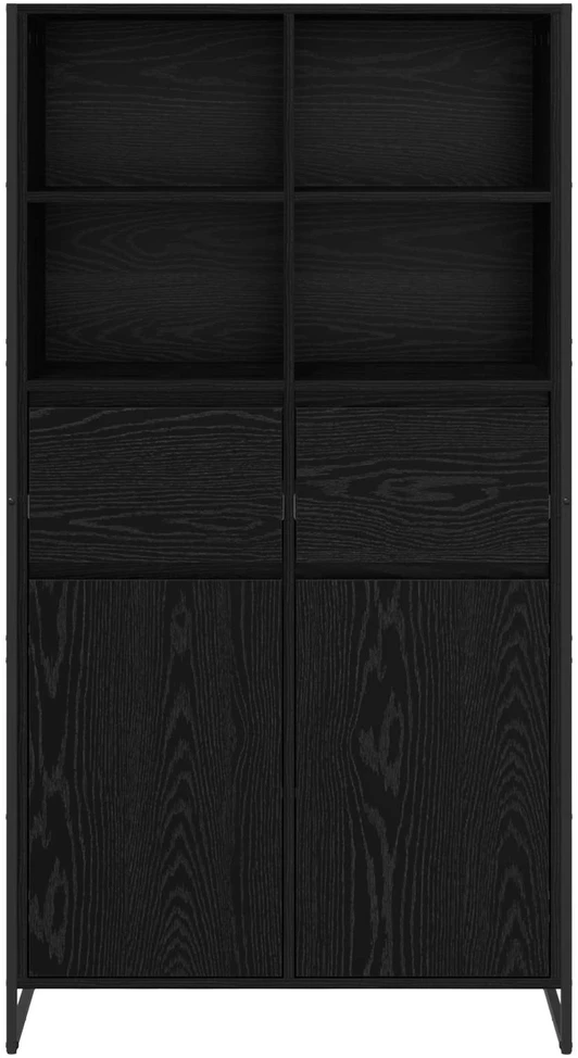 Kabalas Juodas ąžuolas 81 x 36 x 150.5 cm Apdirbta mediena