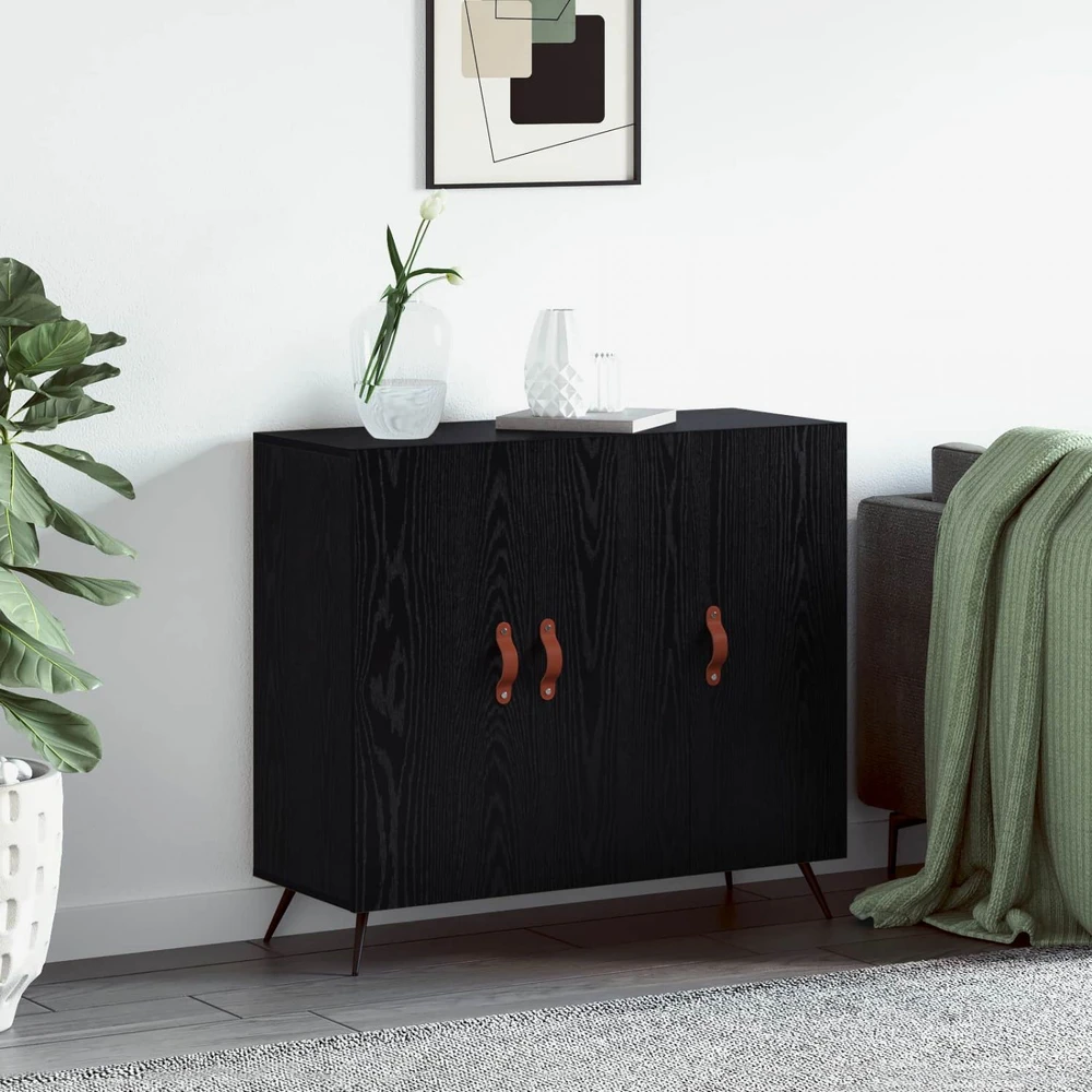 Kabalas Juodas ąžuolas 89,5 x 34 x 80 cm Apdirbta mediena