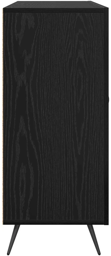 Kabalas Juodas ąžuolas 89,5 x 34 x 80 cm Apdirbta mediena