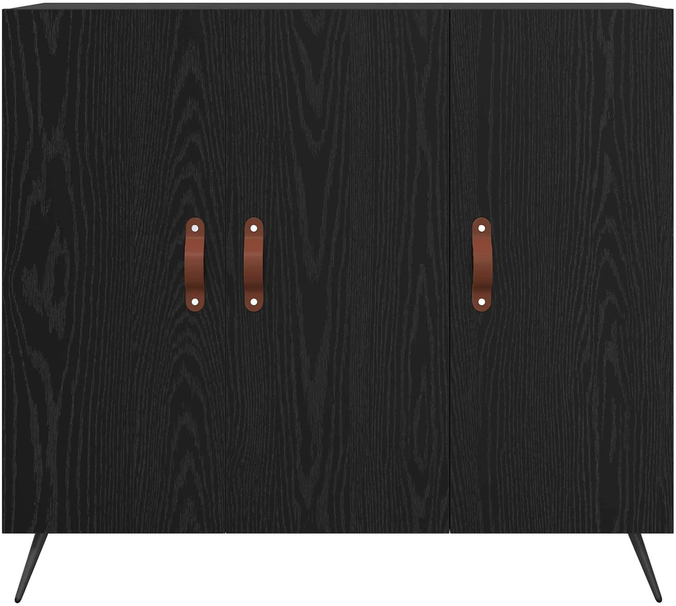 Kabalas Juodas ąžuolas 89,5 x 34 x 80 cm Apdirbta mediena