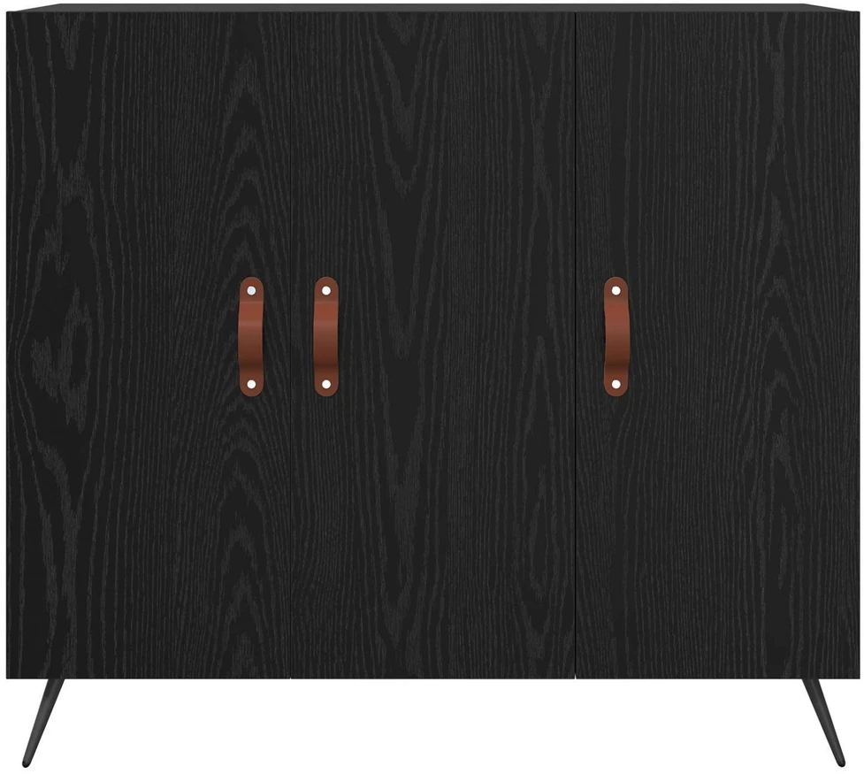 Kabalas Juodas ąžuolas 89,5 x 34 x 80 cm Apdirbta mediena