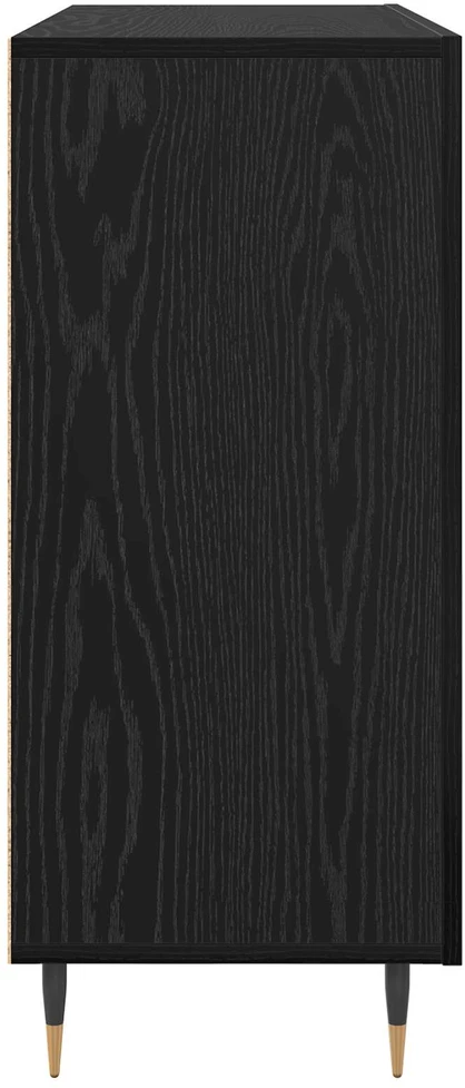 Kabalas Juodas ąžuolas 90 x 34 x 80 cm Apdirbta mediena