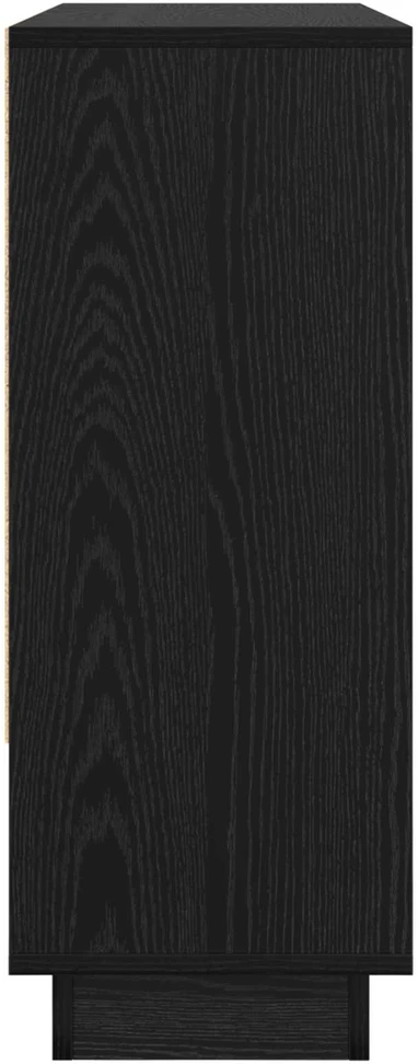 Kabalas Juodas ąžuolas 97 x 29 x 75 cm Apdirbta mediena