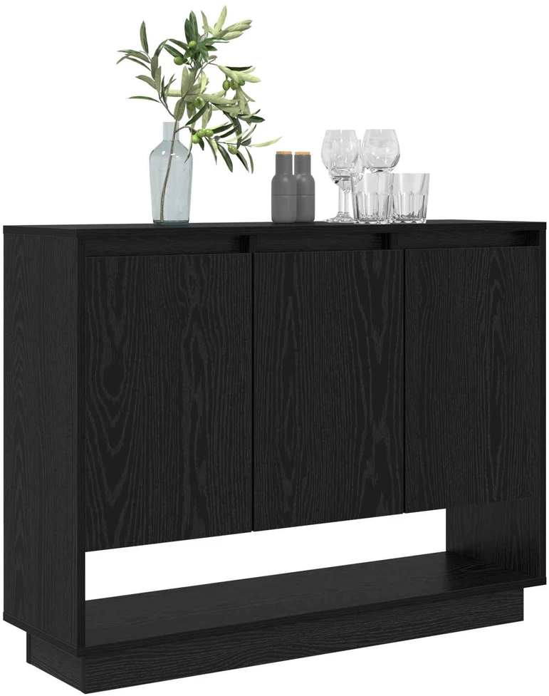 Kabalas Juodas ąžuolas 97 x 29 x 75 cm Apdirbta mediena