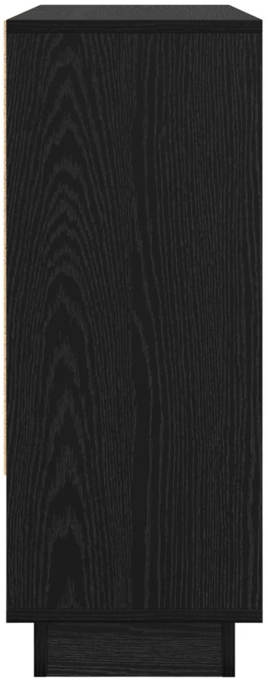 Kabalas Juodas ąžuolas 97 x 29 x 75 cm Apdirbta mediena