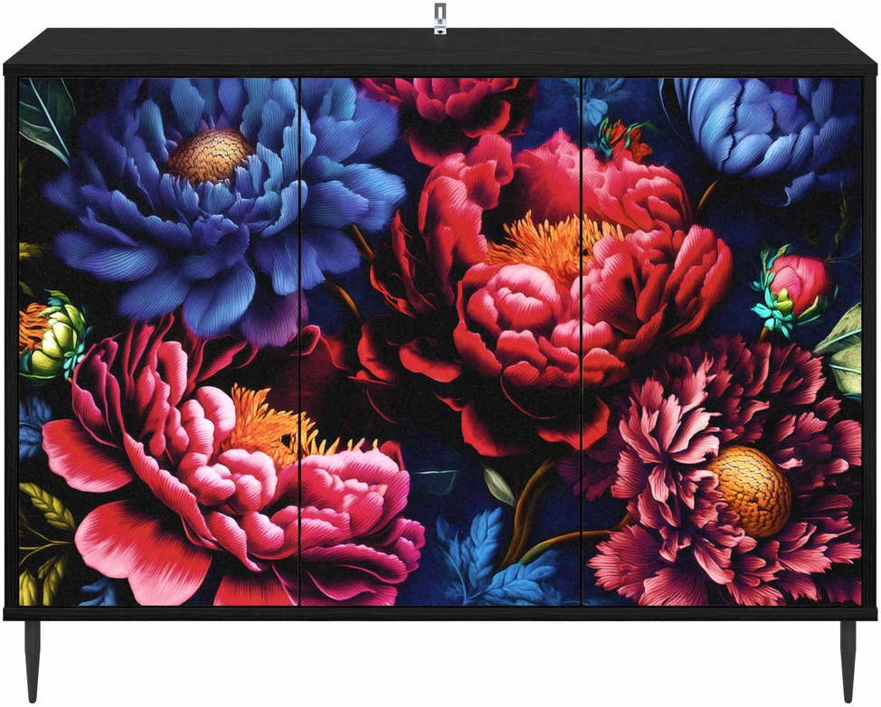 Kabalas KIEL Juodojo ąžuolo 102 x 33 x 76 cm Apdirbta mediena