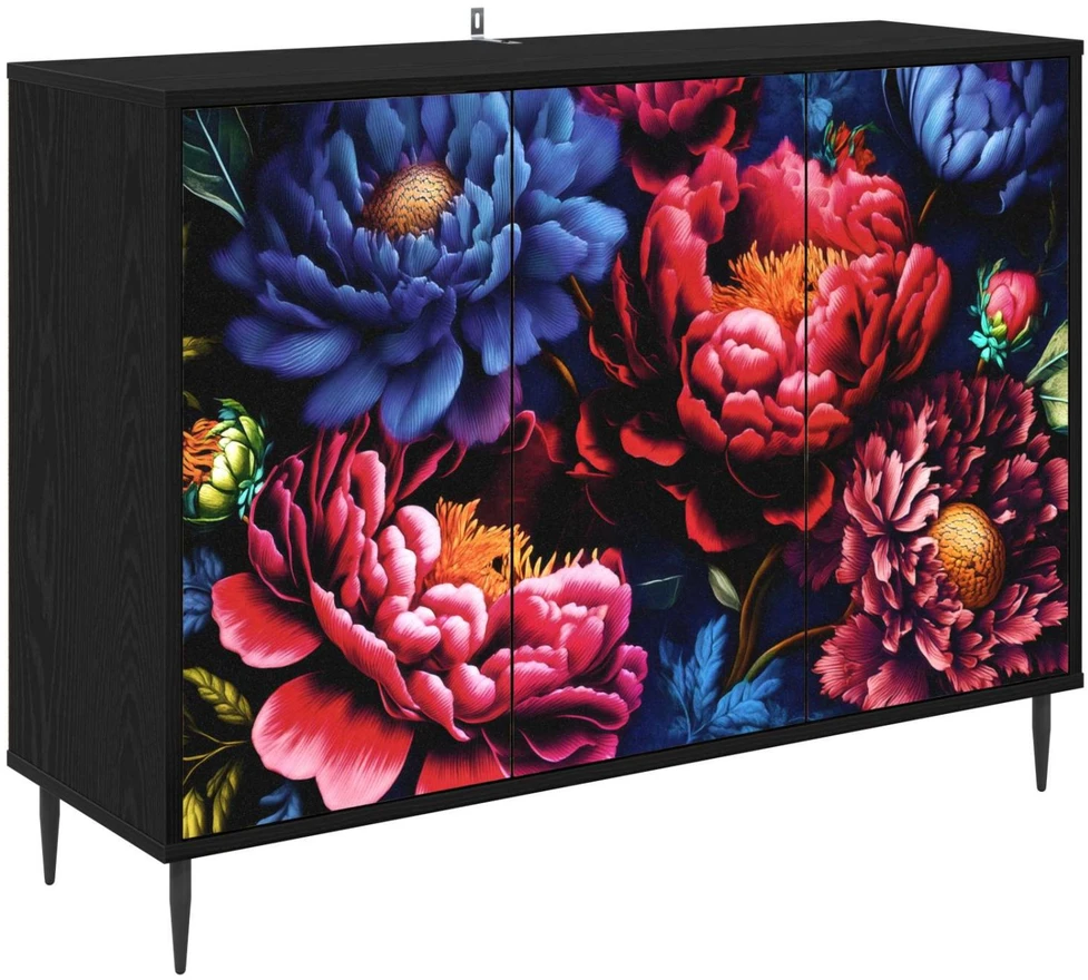 Kabalas KIEL Juodojo ąžuolo 102 x 33 x 76 cm Apdirbta mediena