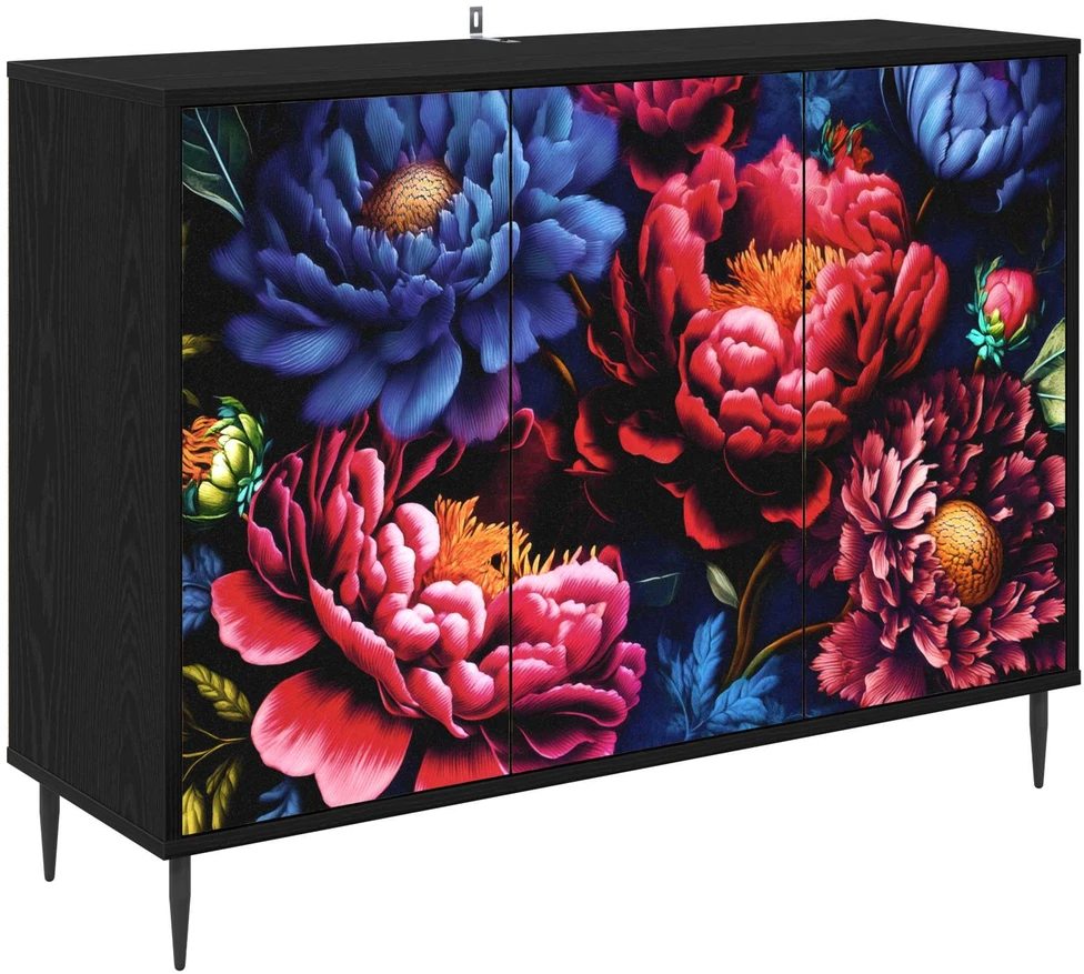 Kabalas KIEL Juodojo ąžuolo 102 x 33 x 76 cm Apdirbta mediena