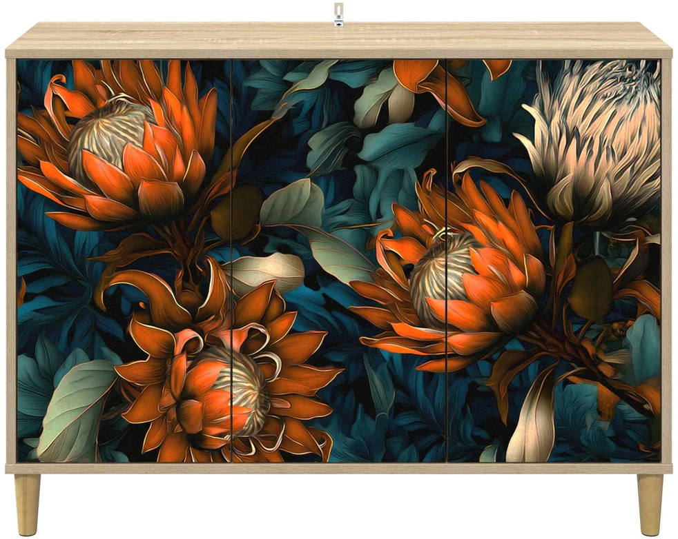 Kabalas LOCHEM Sonoma ąžuolo 102 x 33 x 75 cm Apdirbta mediena