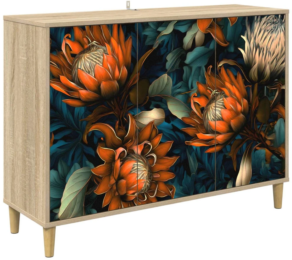 Kabalas LOCHEM Sonoma ąžuolo 102 x 33 x 75 cm Apdirbta mediena