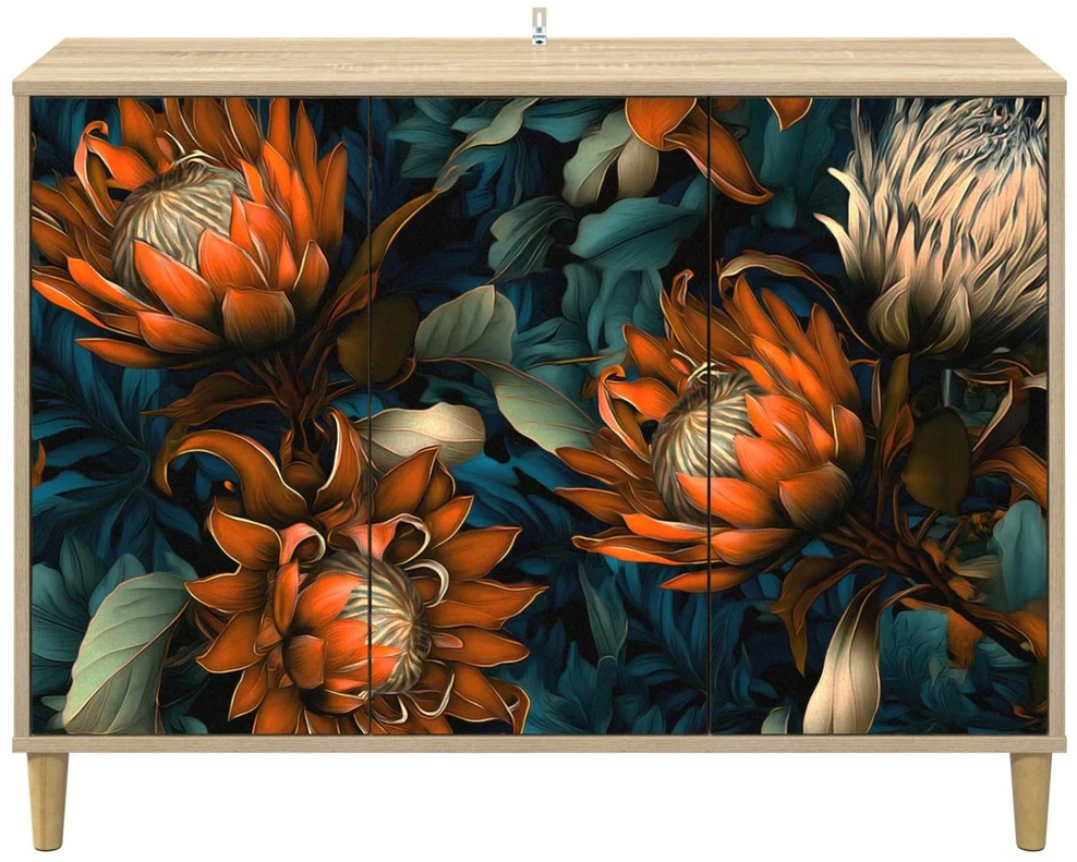 Kabalas LOCHEM Sonoma ąžuolo 102 x 33 x 75 cm Apdirbta mediena