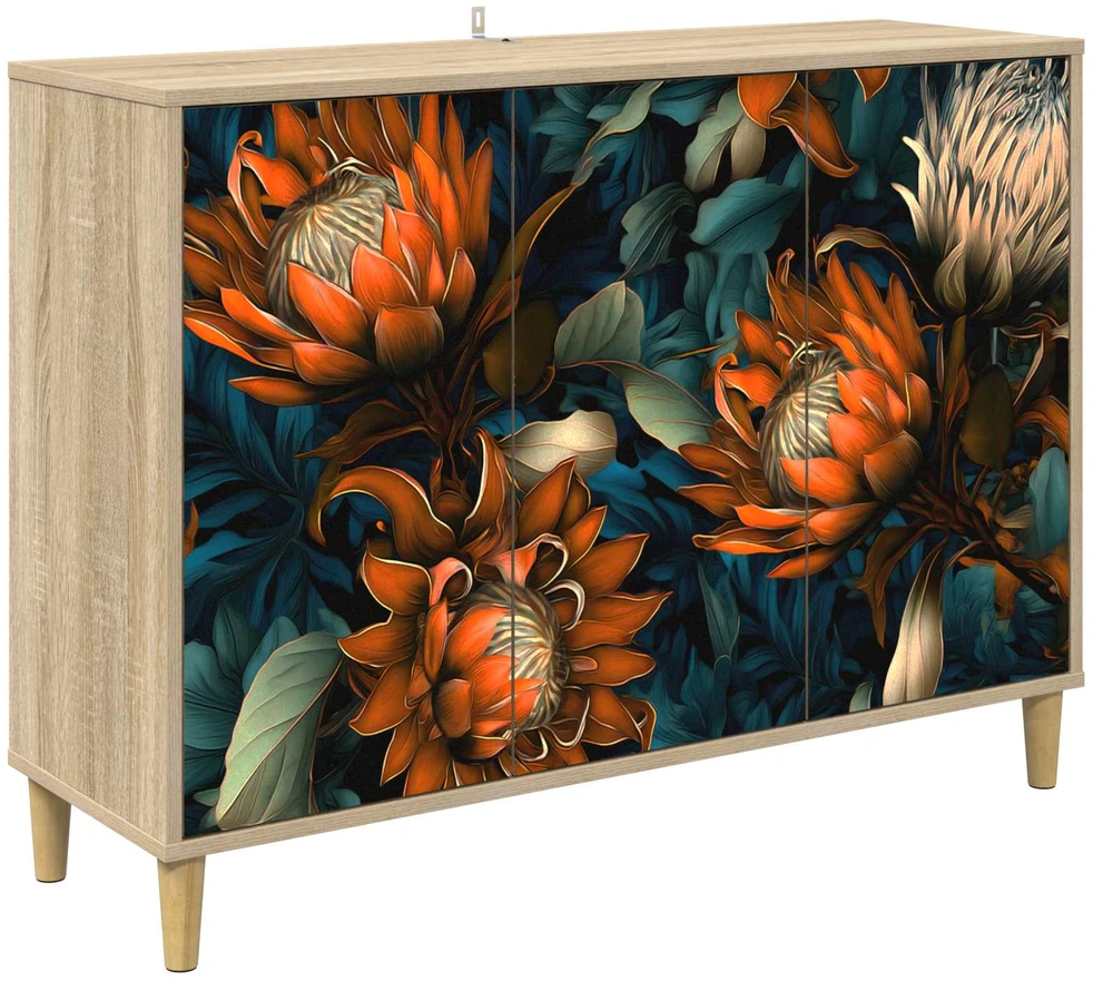 Kabalas LOCHEM Sonoma ąžuolo 102 x 33 x 75 cm Apdirbta mediena