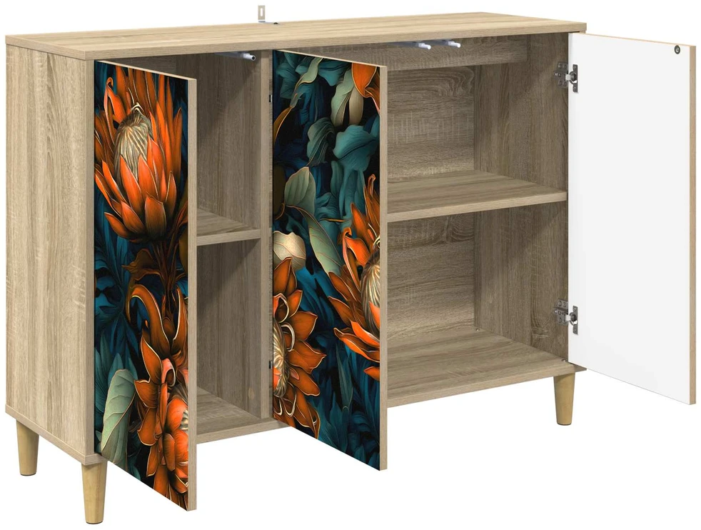 Kabalas LOCHEM Sonoma ąžuolo 102 x 33 x 75 cm Apdirbta mediena