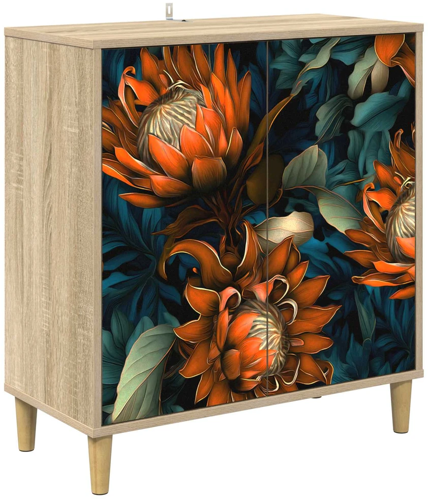 Kabalas LOCHEM Sonoma ąžuolo 69 x 33 x 75 cm Apdirbta mediena