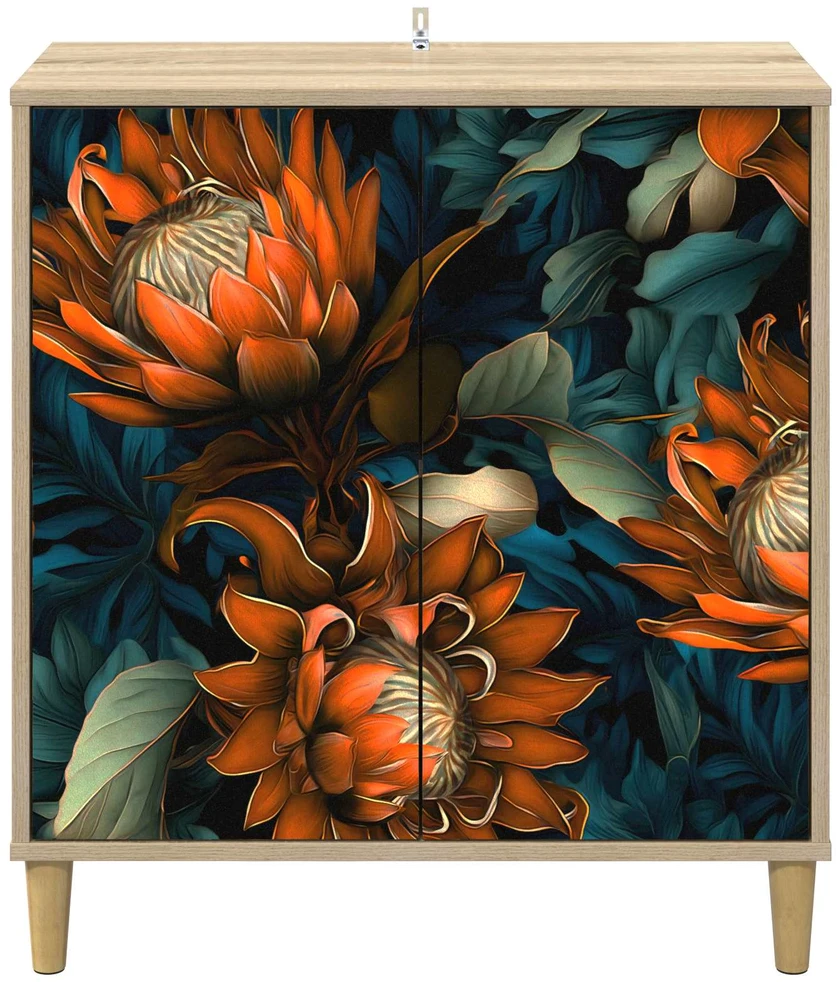 Kabalas LOCHEM Sonoma ąžuolo 69 x 33 x 75 cm Apdirbta mediena