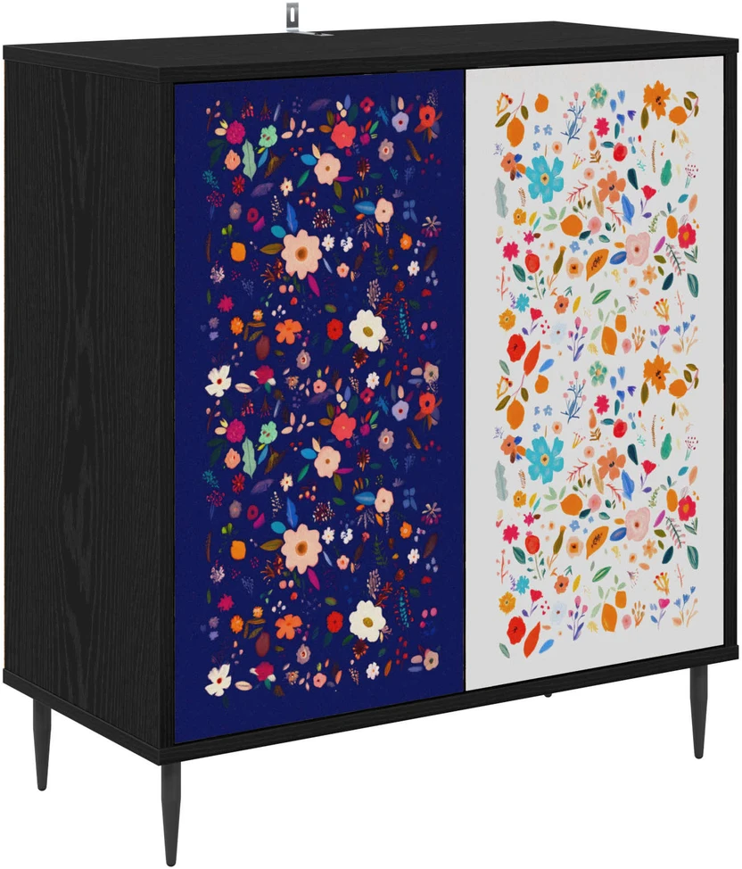Kabalas MAINZ Juodojo ąžuolo 69 x 33 x 76 cm Apdirbta mediena