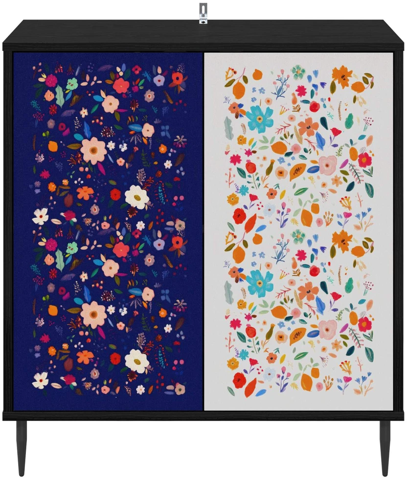 Kabalas MAINZ Juodojo ąžuolo 69 x 33 x 76 cm Apdirbta mediena