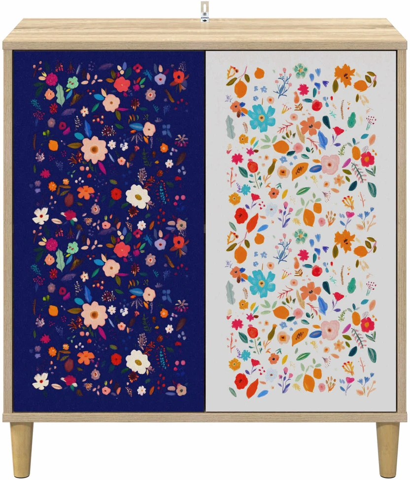 Kabalas MAINZ Sonoma ąžuolo 69 x 33 x 75 cm Apdirbta mediena