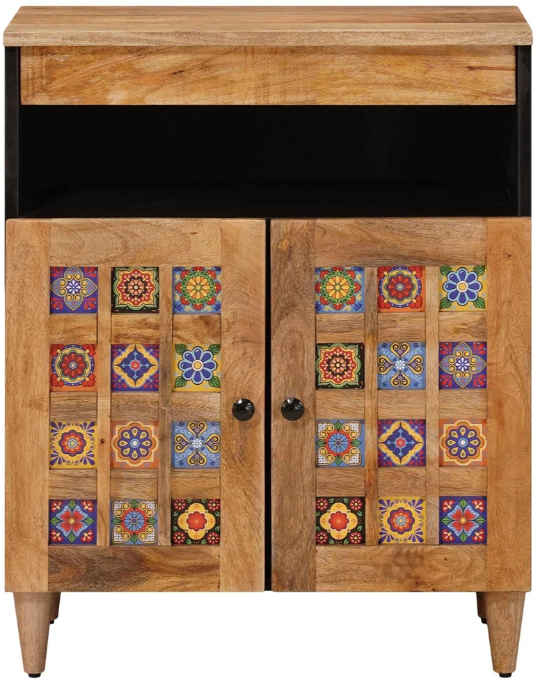 Kabalas Natūrali 60 x 33 x 75 cm Kietas mango medis