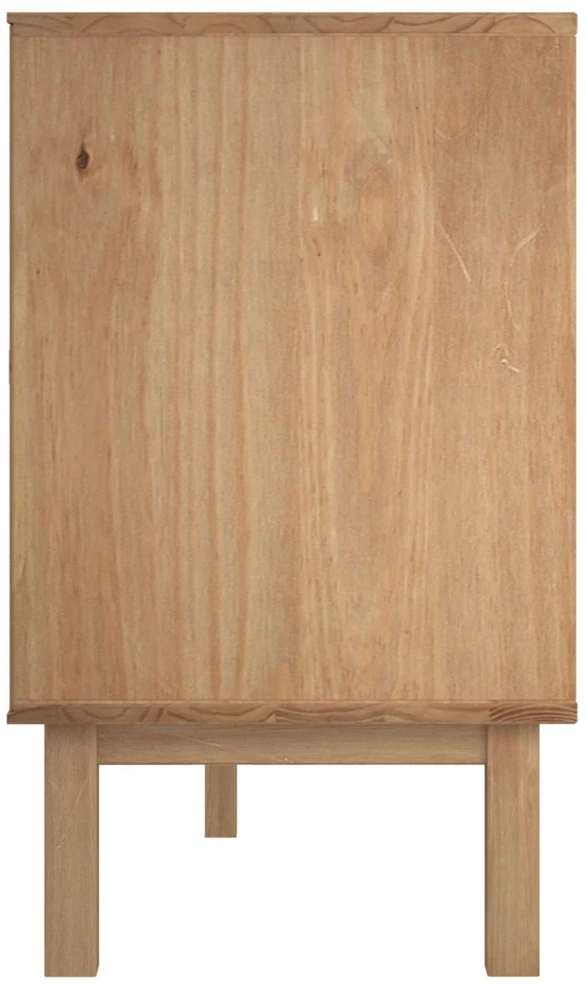 Kabalas OTTA Juoda 113,5 x 43 x 73 cm Pušies medienos masyvas