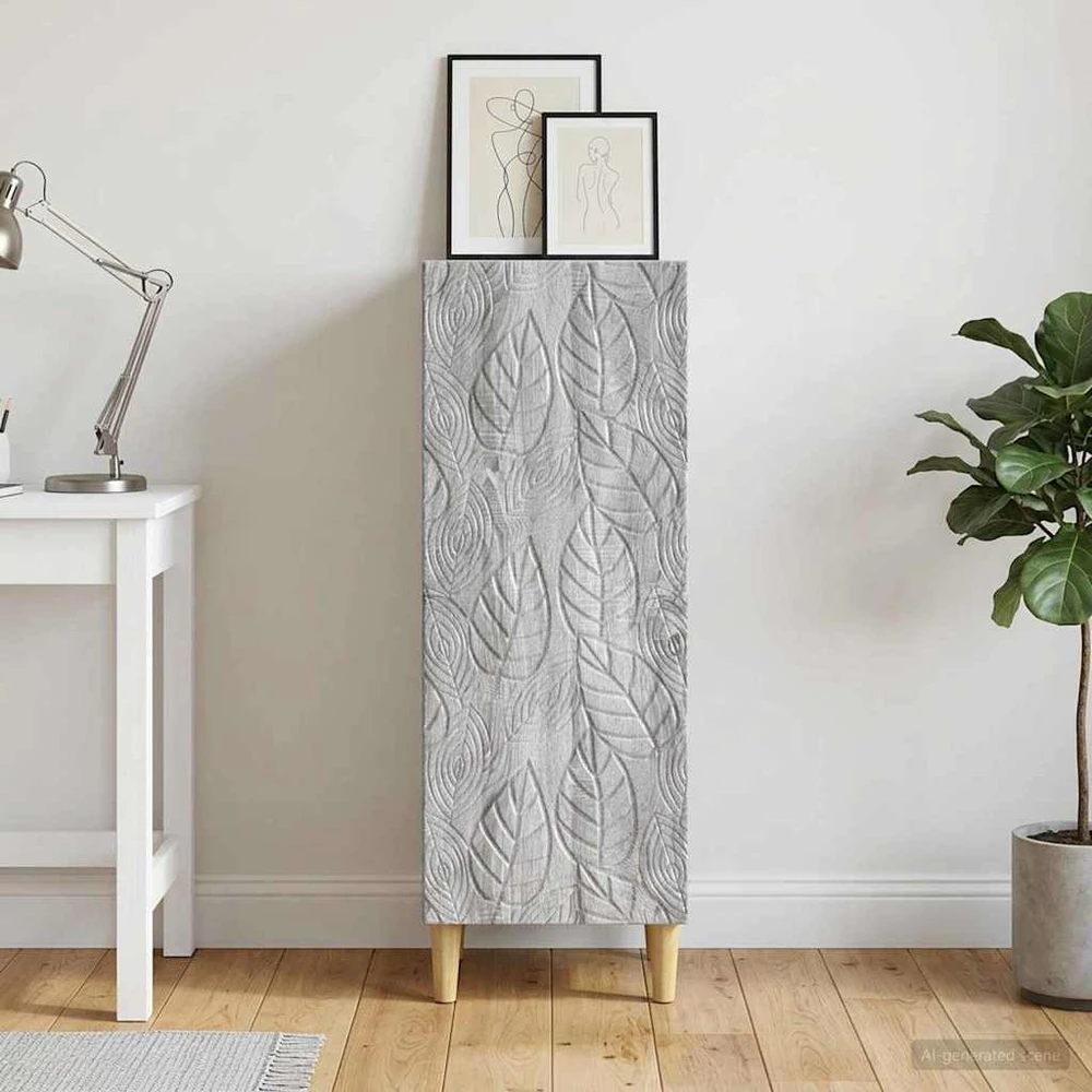 Kabalas Pilka Sonoma 33 x 34,5 x 90 cm Apdirbta mediena